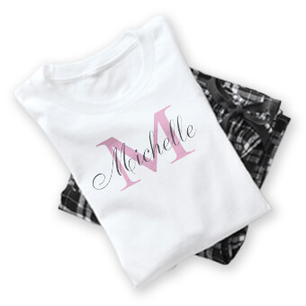 Monogrammed Pajamas Monogrammed Pajamas