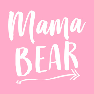 Cute Mama Bear maternity design