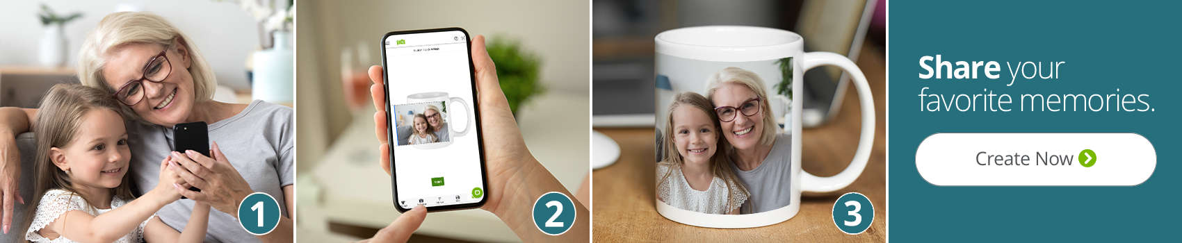 Share Your Favorite Memories. Create Now.