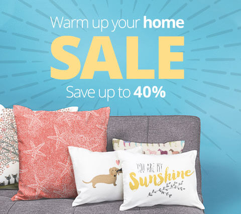 Warm up your home sale - up to 40% off