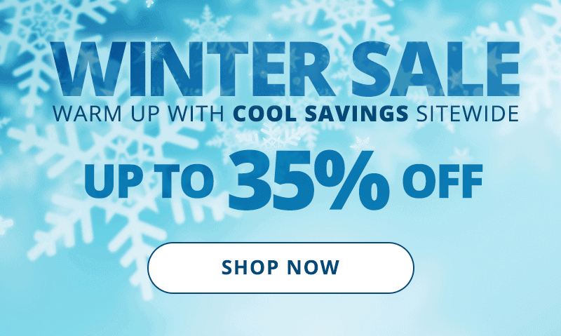 Winter Sale. Warm up with cool savings sitewide. Up to 35% off. Shop now.