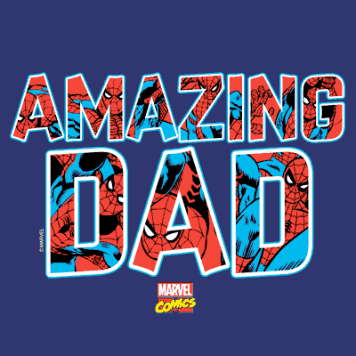 Official Marvel Amazing Dad Design