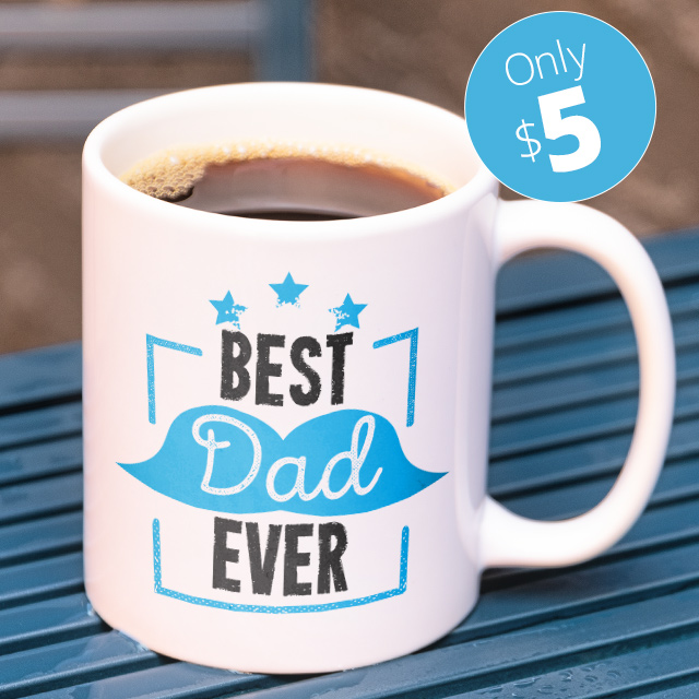 Best Dad mug design