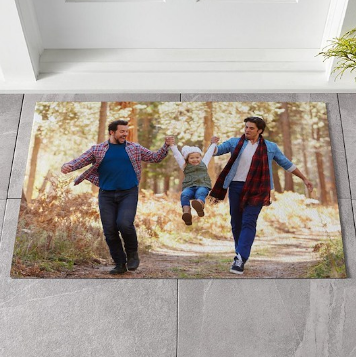 Create your own photo doormat.