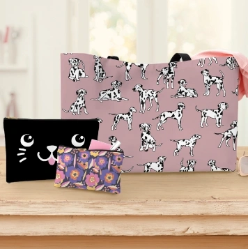 Custom designs for bags & pouches.