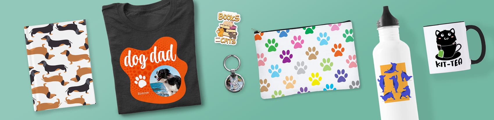 Various Pet themed products