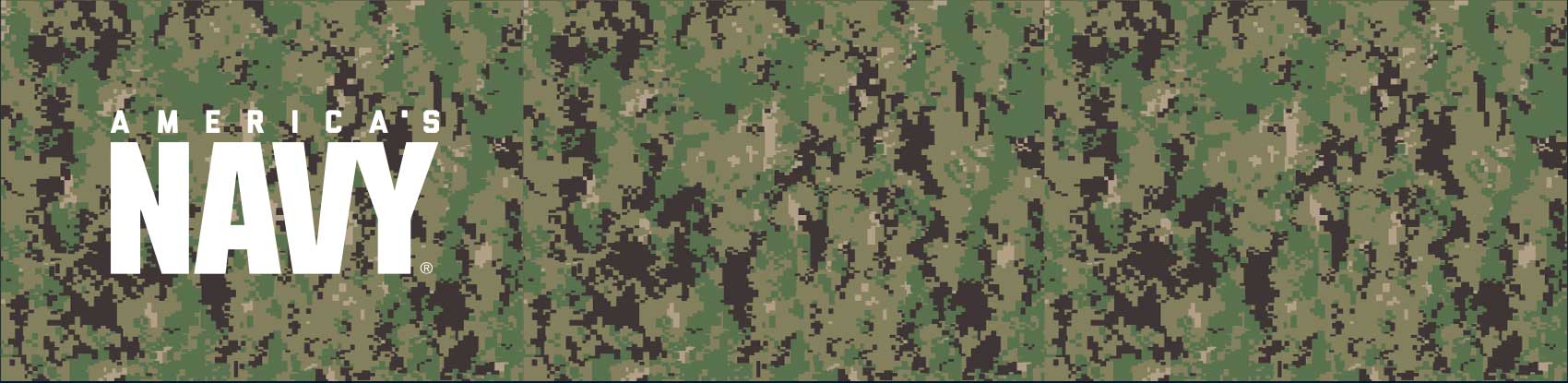 America's Navy on Navy Camo Pattern 