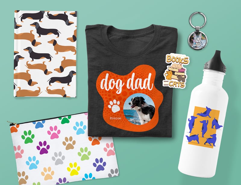 Various Pet themed products