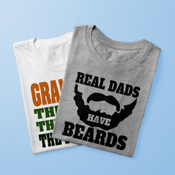 2 Custom shirts for Father's Day