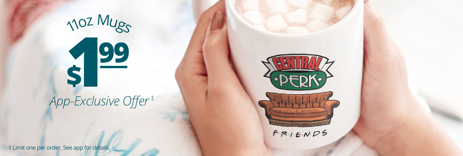 Custom CafePress Mugs are only $1.99 when using the CafePress Mobile App. Click here to download the app.