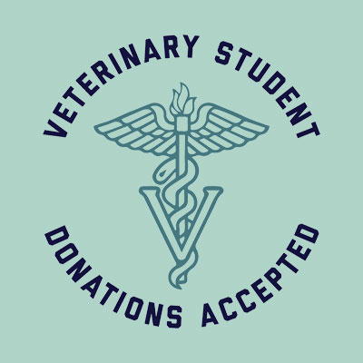 Funny Printed Design Gift Ideas for veterinarians - Veterinary Student, Donations Accepted