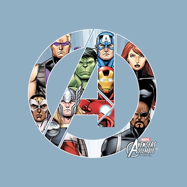 Marvel Avengers logo design