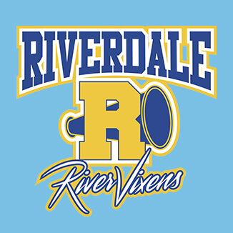New Riverdale TV series designs on officially licensed merchandise. T-Shirts, Hoodies, sweatshirts, baseball tees, football tees, drinkware, blankets, and more. Custom printed design showing Riverdale River Vixens Team Logo.
