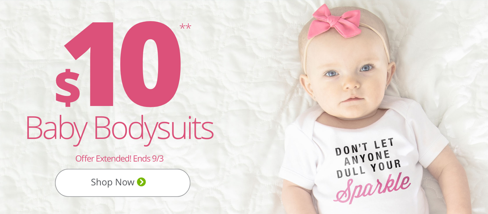 $10 baby bodysuits