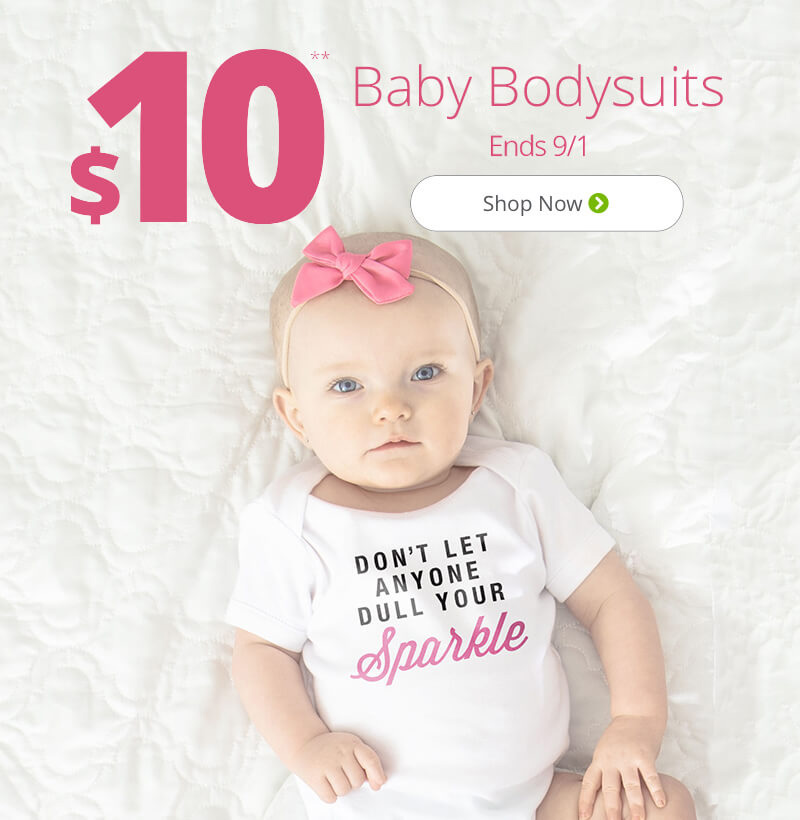 $10 baby bodysuits