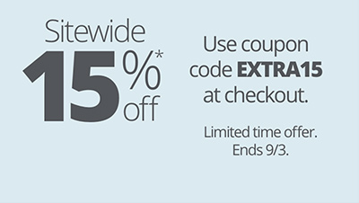 15% off site wide
