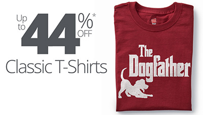 Classic T-Shirts up to 44% off.